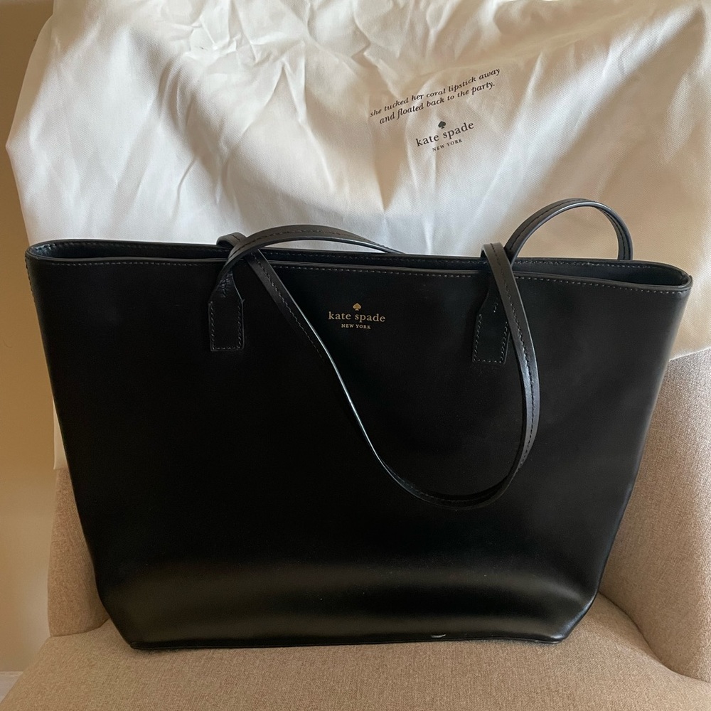 Kate Spade Black Tote Bag